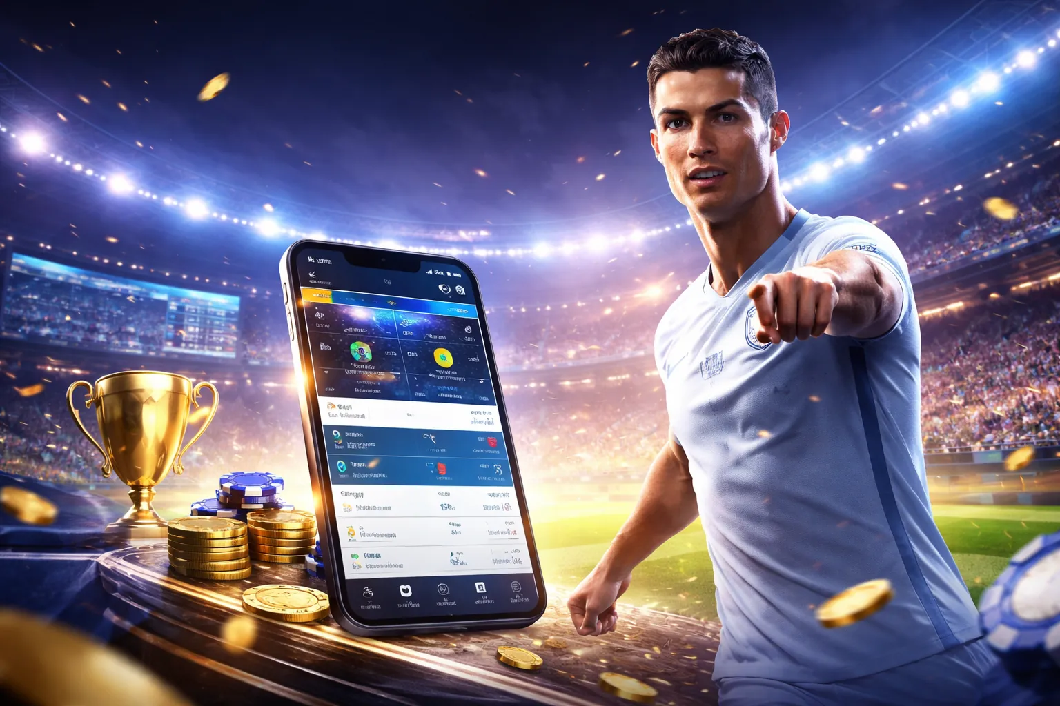 Hình ảnh chính trang chủ 188be, với các môn thể thao và trò chơi casino hấp dẫn